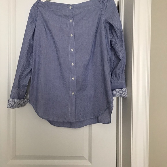 Nanette Lepore Off-the-Shoulder Blouse - Picture 2 of 5